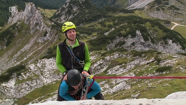 Bergführer beim Klettern | Bild: BR Fernsehen