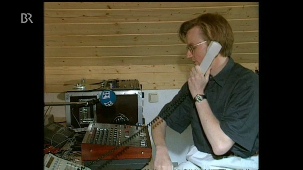 Studio Untermain 1994 | Bild: Bayerischer Rundfunk