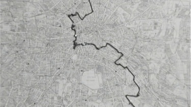 Karte mit Berliner Mauer | Bild: Bayerischer Rundfunk