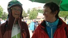 Greencard-Gewinnerin Irmi Kronauer mit Freundin | Bild: BR Fernsehen