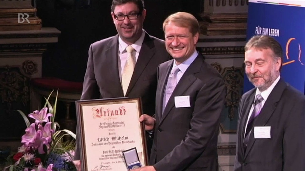 BR geehrt: Der Intendant des Bayerischen Rundfunks, Ulrich Wilhelm, ist  mit der Carl-Orff-Medaille ausgezeichnet worden | Bild: Bayerischer Rundfunk