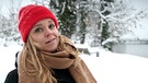 Sabine Pusch im Schnee | Bild: Bayerischer Rundfunk