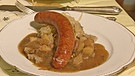 Fischtunke mit Sauerkraut und Würstchen | Bild: Bayerischer Rundfunk