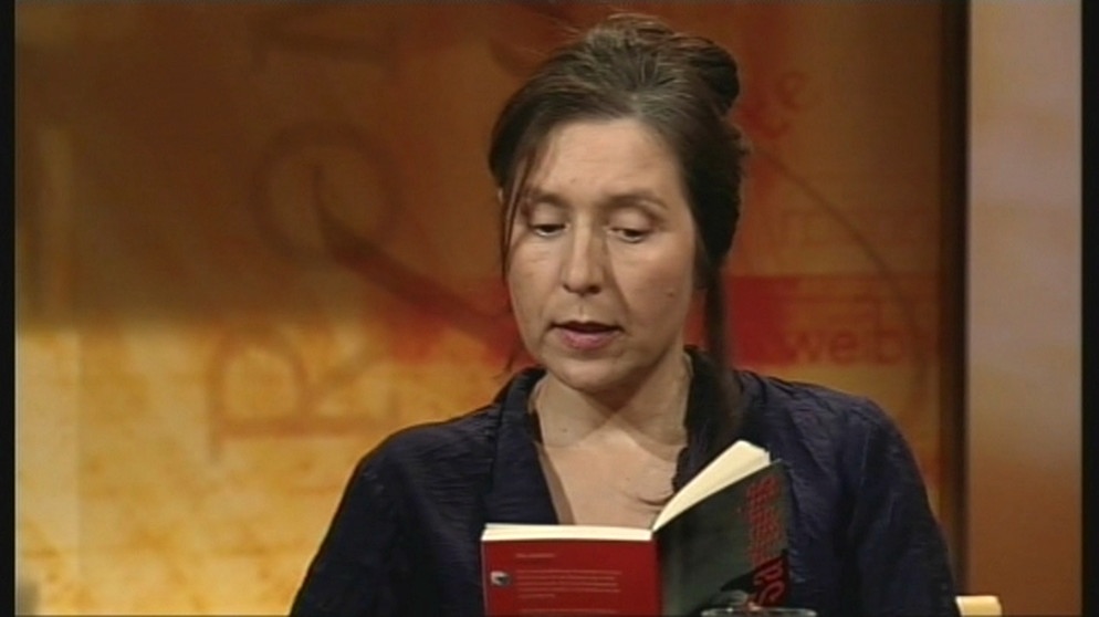 Elke Schmitter liest | Bild: Bayerischer Rundfunk