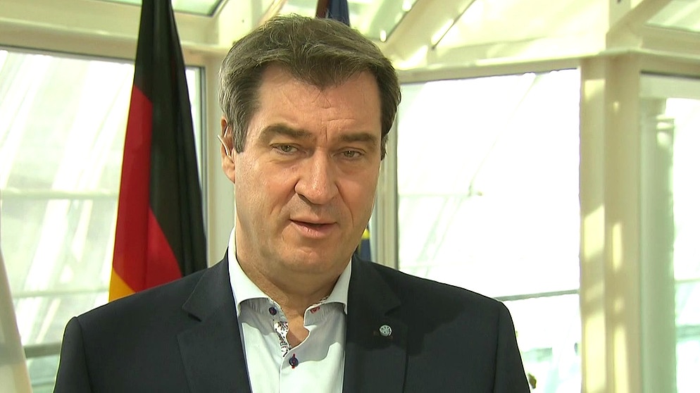 Bayerns Ministerpräsident Markus Söder | Bild: Bayerischer Rundfunk