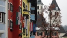 Bunte Häuserfassaden in Kitzbühel | Bild: BR Fernsehen