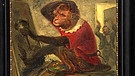 Macht sich hier jemand zum Affen? Oder welche Symbolik steckt hinter diesem humoristischen Bild des Düsseldorfer Malers Friedrich Siegmund Lachenwitz aus der 2. Hälfte des 19. Jahrhunderts?
Geschätzter Wert: 300 bis 400 Euro  | Bild: Bayerischer Rundfunk