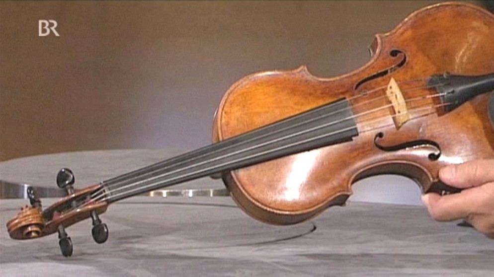 Formschöne Geige aus Süddeutschland, 1780 | Bild: Bayerischer Rundfunk
