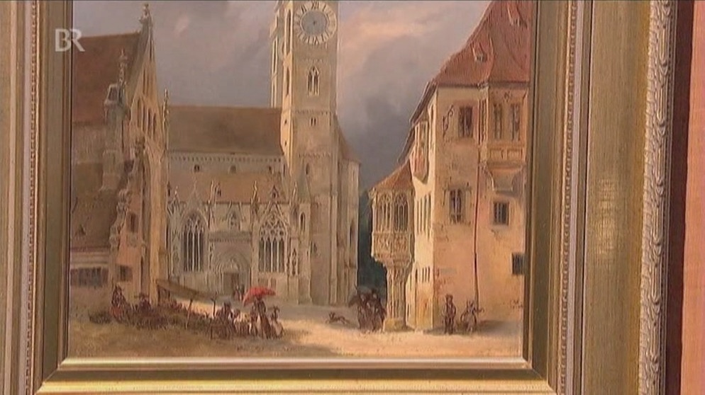 Stadtansicht Nürnberg, Gemälde | Bild: Bayerischer Rundfunk