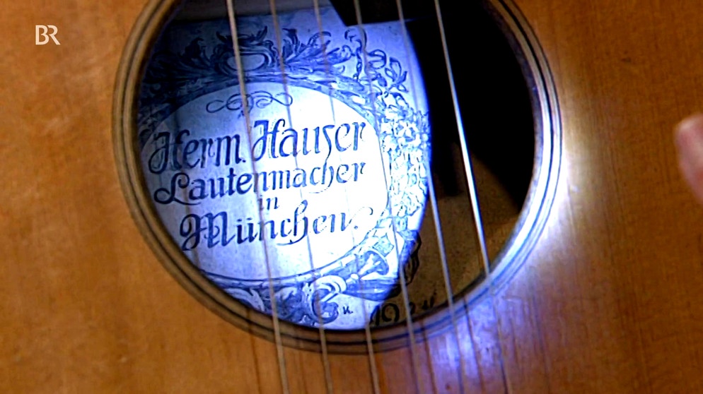 Hauser-Gitarre | Bild: Bayerischer Rundfunk