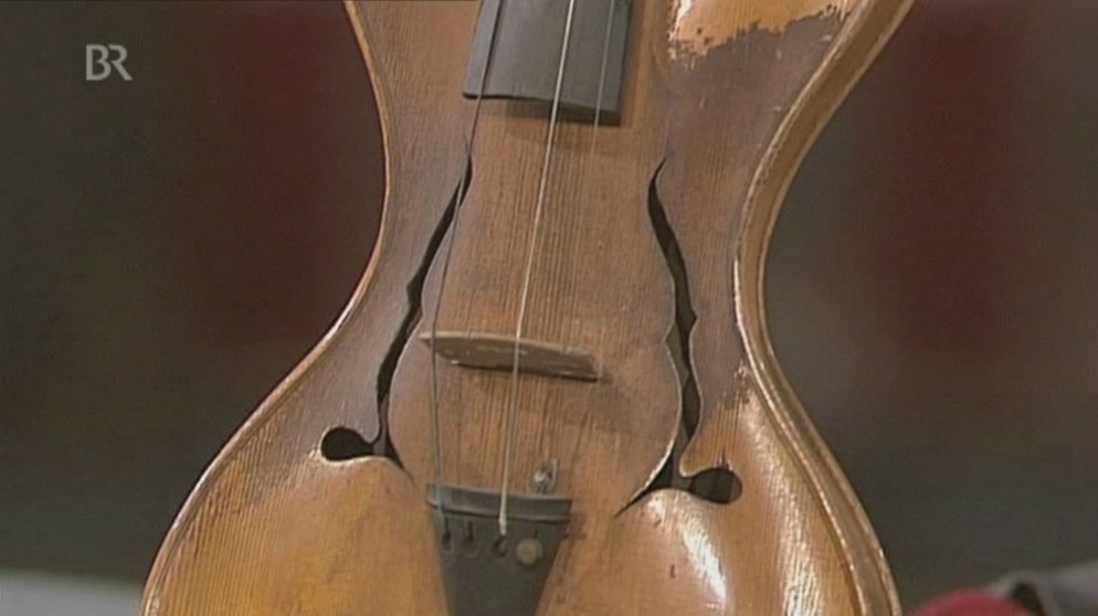 Historistische Geige nach Nicola Gusetto | Bild: Bayerischer Rundfunk