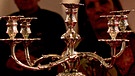 Englischer Kerzenleuchter aus massivem Silber | Bild: Bayerischer Rundfunk