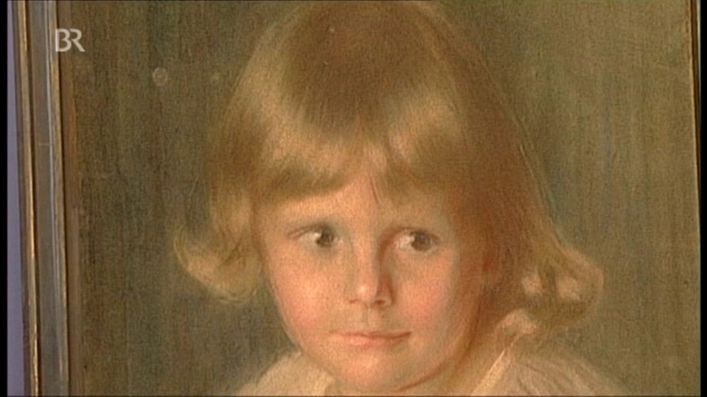 Kinderporträt eines blondes Mädchens, Allgäu, 19.-Jahrhundert | Bild: Bayerischer Rundfunk