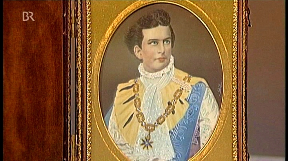 König Ludwig II., Fotografie um 1865 | Bild: Bayerischer Rundfunk