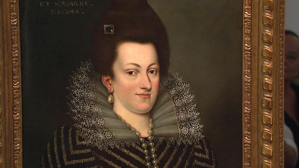 Maria von Medici nach Scipione Pulzone oder Frans Pourbus dem Älteren, 17. Jahrhundert.  | Bild: Bayerischer Rundfunk