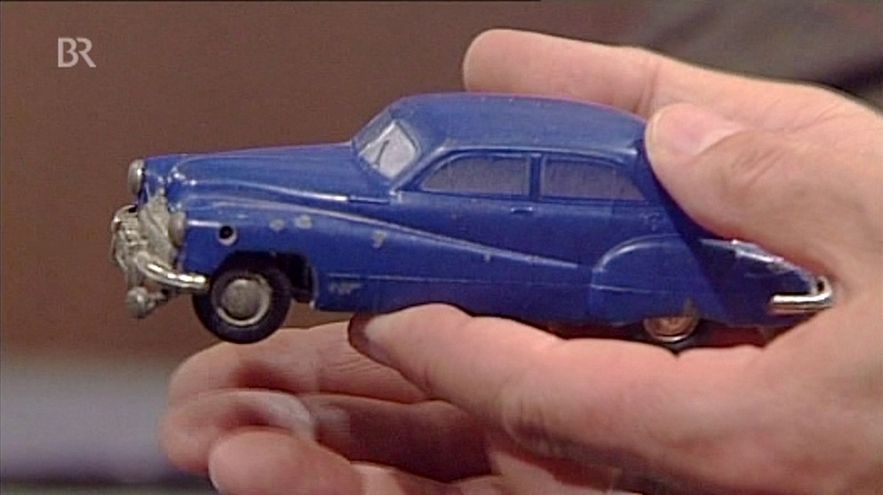 Modellauto Buick 405 des Kölner Spielzeugherstellers Prämeta, ab 1949 | Bild: Bayerischer Rundfunk