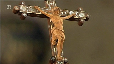 Palästina-Kreuz, Skulptur | Bild: Bayerischer Rundfunk