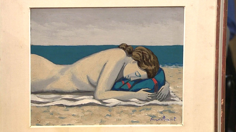 Schlafende Frau am Meer | Bild: Bayerischer Rundfunk