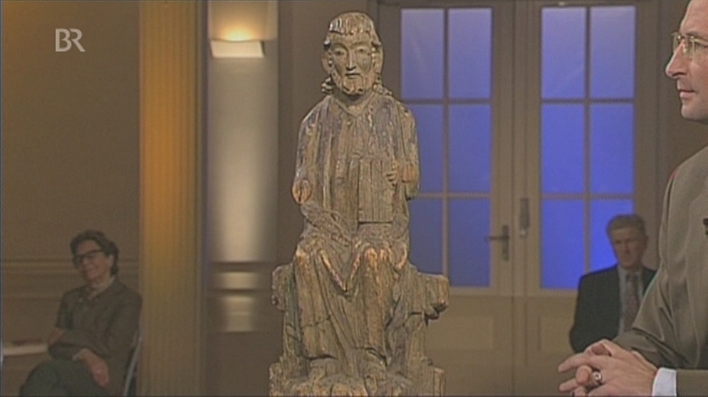 Christusfigur, Holzskulptur, romanische Rarität | Bild: Bayerischer Rundfunk