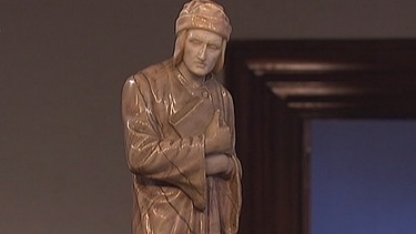 Dante, Stein-Skulptur | Bild: Bayerischer Rundfunk