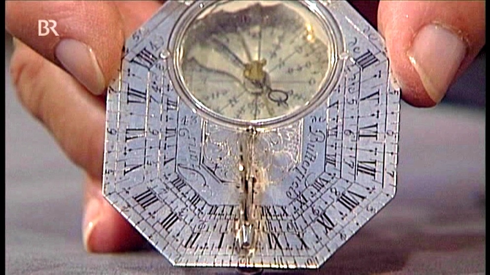 Äquatorialsonnenuhr mit Kompass, 1720 | Bild: Bayerischer Rundfunk