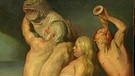 Triton und Neptun. Wohl in der Nachfolge des Antwerpener Barock-Malers Abraham Janssens ist diese seltene mythologische Allegorie des Wassers entstanden: mit Neptun, seinen Kindern und zwei "Meeresungeheuern".
Geschätzter Wert: 2.000 bis 2.500 Euro | Bild: Bayerischer Rundfunk