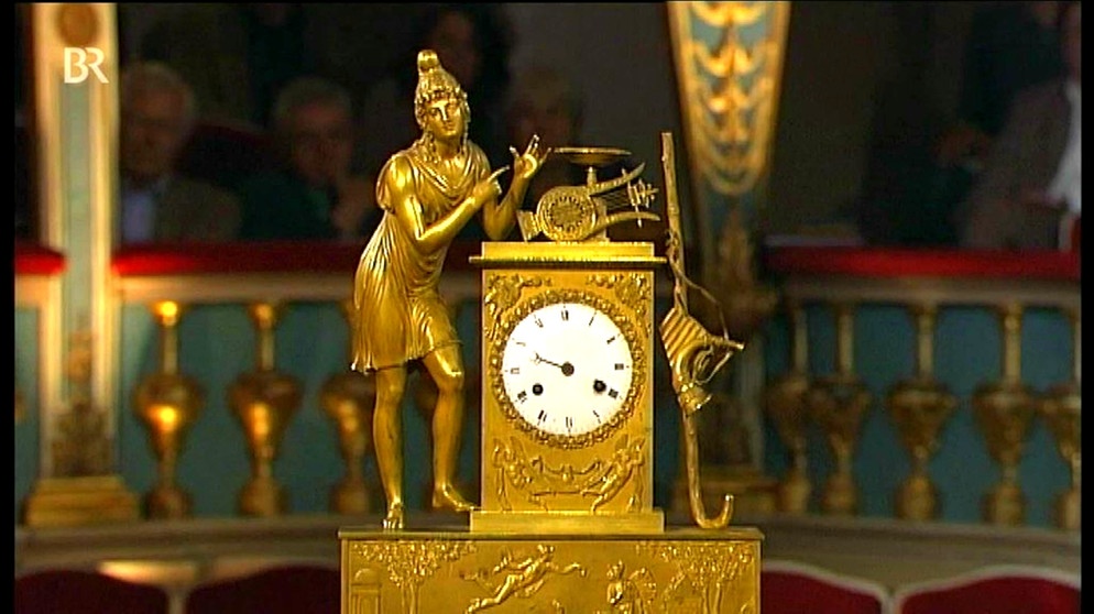 Empire-Uhr, Figurenuhr | Bild: Bayerischer Rundfunk