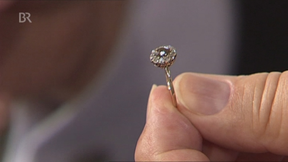 Ring mit braunem Diamant vom Wiener Juwelier Tresnak | Bild: Bayerischer Rundfunk