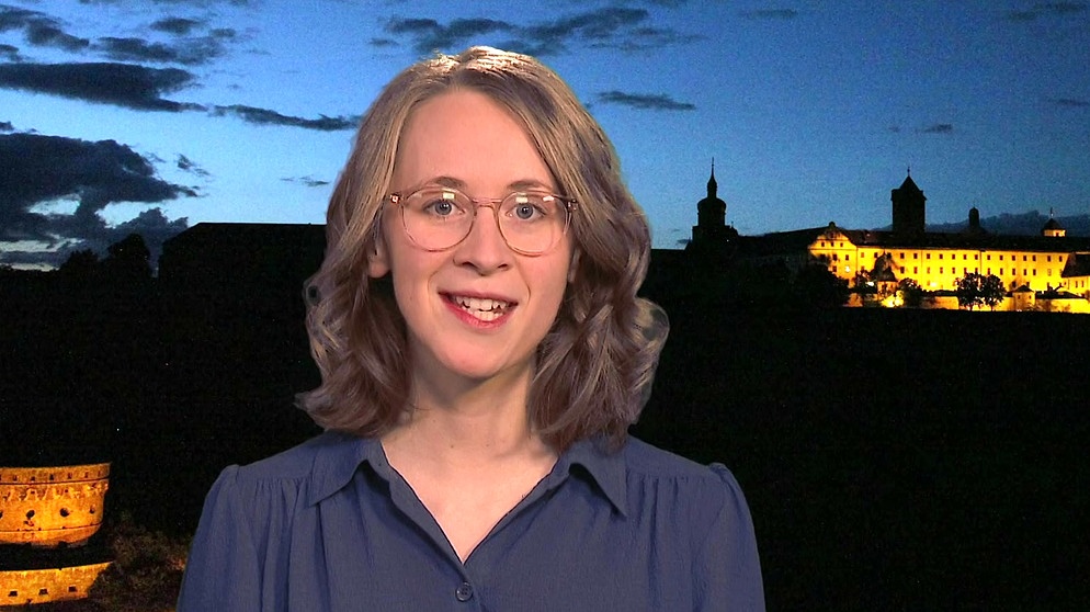 Eva Lettenbauer, Landesvorsitzende der Grünen | Bild: Bayerischer Rundfunk