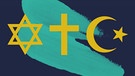 Symbole der Weltreligionen | Bild: Bayerischer Rundfunk