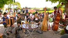 Die Gruppe Boarisch Roas beim Musikantentreffen am Starnberger See | Bild: Bayerischer Rundfunk 2023