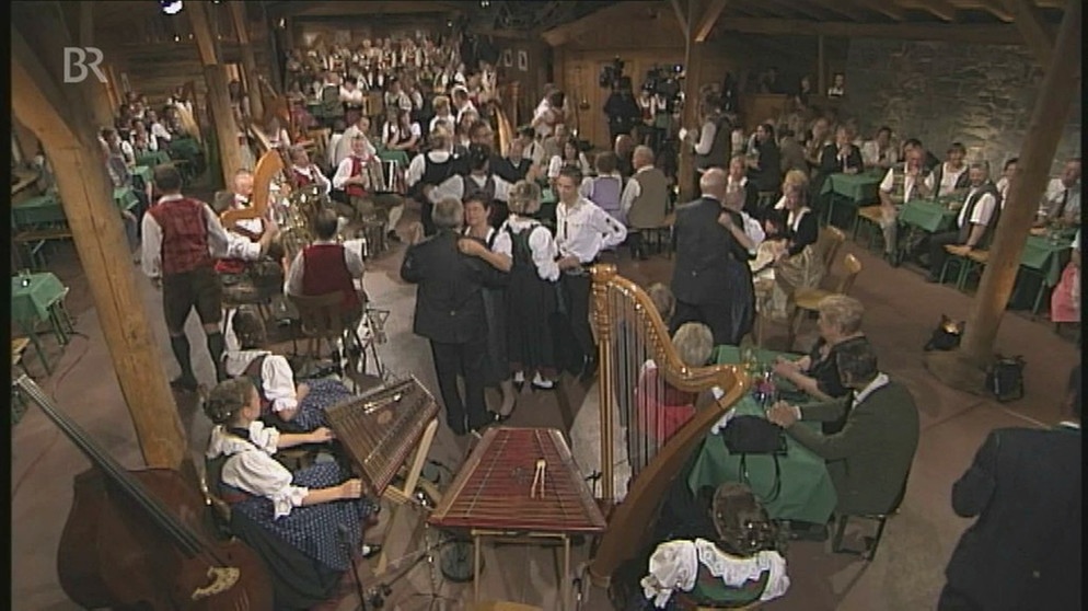Musikantentreffen in Alpbach, Tiroler Kirchtagmusi - Goasberg Polka | Bild: Bayerischer Rundfunk
