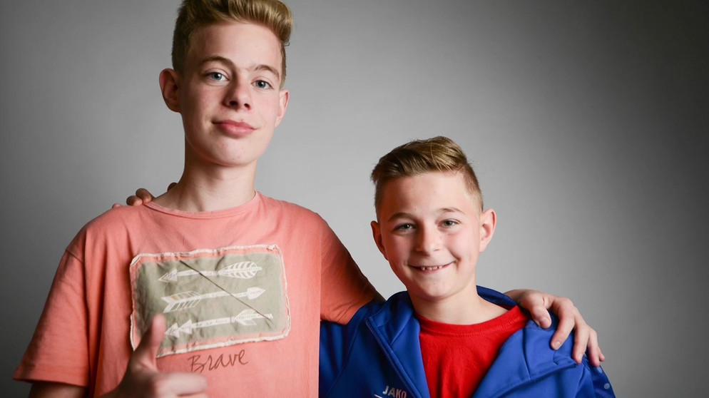 "Mein Bruder, mein Vorbild" von Lukas | Bild: Bayerischer Rundfunk
