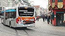 Biomethanbus in Augsburg | Bild: Bayerischer Rundfunk