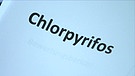 Bericht zum Pflanzenschutzmittel Chlorpyrifos | Bild: Bayerischer Rundfunk
