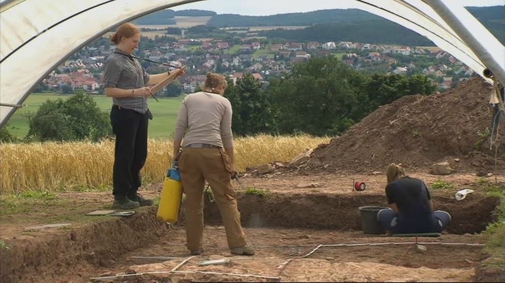 Archäologische Grabungen | Bild: Bayerischer Rundfunk