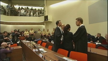 NSU-Prozess Gerichtssaal | Bild: Bayerischer Rundfunk