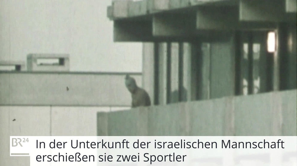 Attentäter '72 im olympischen Dorf in München | Bild: Bayerischer Rundfunk