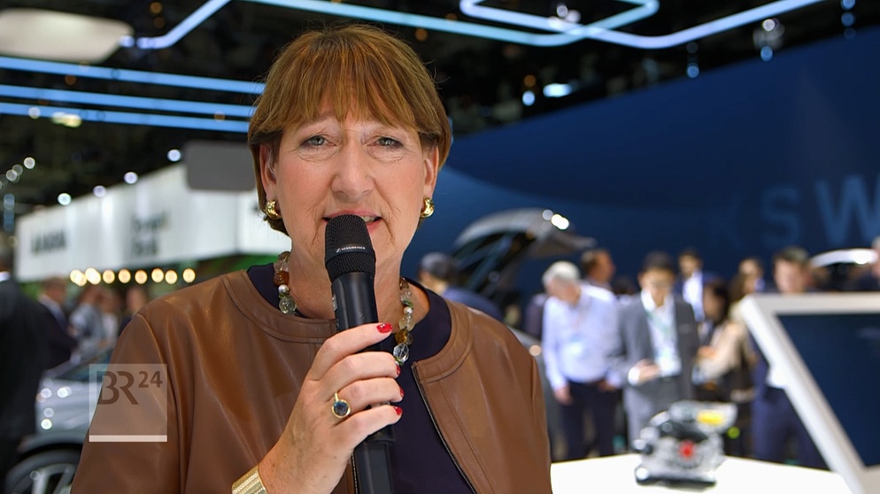 Hildegard Müller, Präsidentin des Verbandes der Automobilindustrie | Bild: Bayerischer Rundfunk 2023