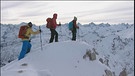 Unterwegs in den Allgäuer Alpen - Eine Skitour auf dem Hochvogel | Bild: Bayerischer Rundfunk