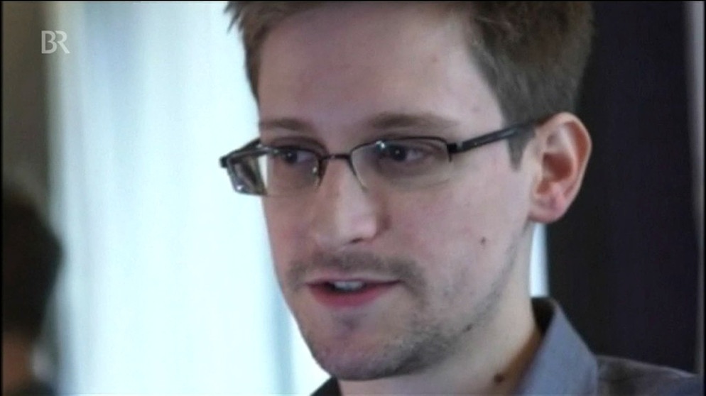 der frühere US-Geheimdienstmitarbeiter Snowden | Bild: Bayerischer Rundfunk