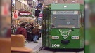 Würzburger Straßenbahn im Jahr 1989 | Bild: BR Fernsehen