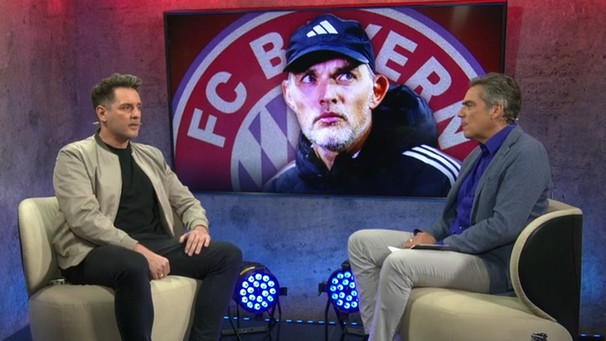 FC Bayern und Tuchel trennen sich - die Analyse mit den BR24Sport-Reportern Florian Eckl (links) und Dominik Vischer | Bild: Bayerischer Rundfunk 2024
