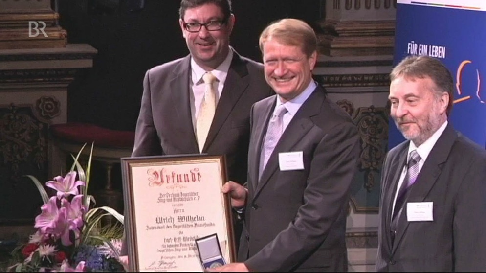 BR-Intendant Ulrich Wilhelm erhält die Carl-Orff-Medaille | Bild: Bayerischer Rundfunk