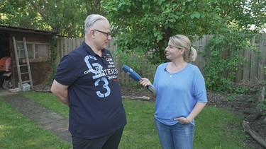 Reporterin Steffi Heiss mit Unbedingt-Protagonist Michael Söldner | Bild: BR Fernsehen