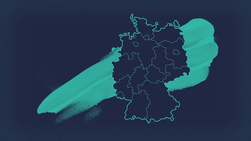 Karte von Deutschland | Bild: BR