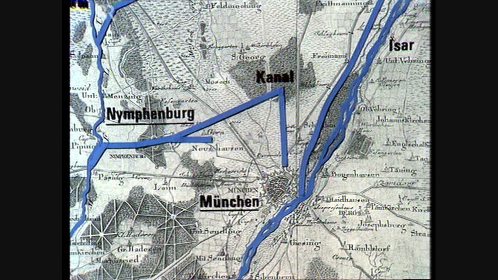 Topographie: Ein barockes Kanalsystem | Bild: Bayerisches Fernsehen