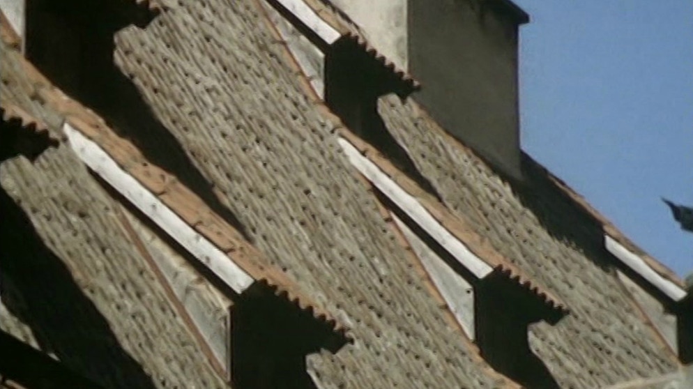 Aus dem Film "Topographie: Bauen und Bewahren - Das Dach", Dieter Wieland, 1980 | Bild: Bayerischer Rundfunk