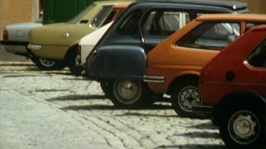 Aus dem Film "Topographie: Bauen und Bewahren – Die Farbe" (1982), Dieter Wieland | Bild: Bayerischer Rundfunk