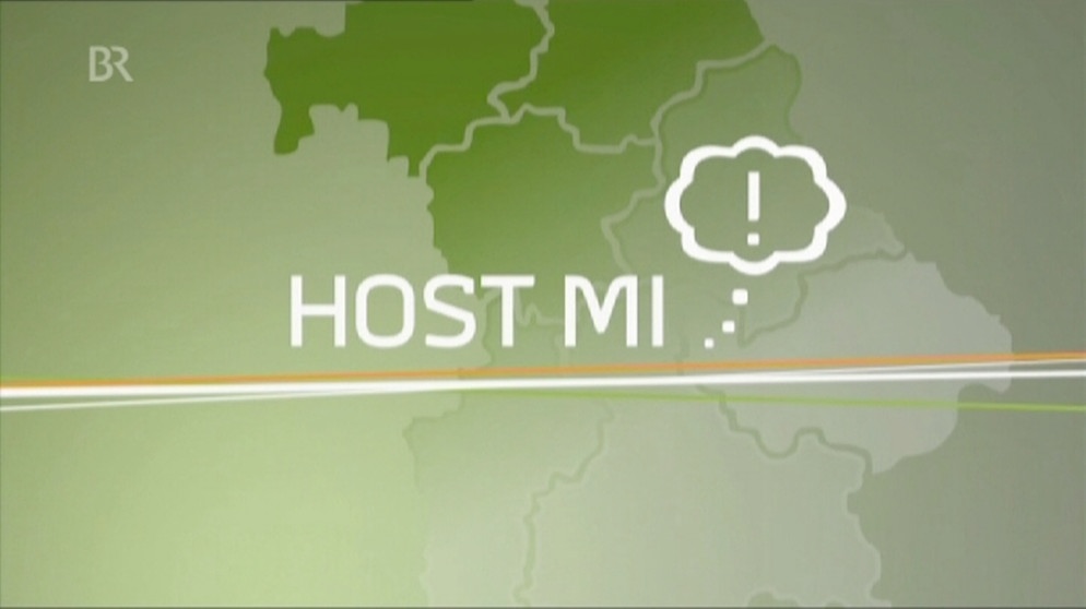 Host mi? vom 30.09.2009, Ruaschn | Bild: Bayerischer Rundfunk